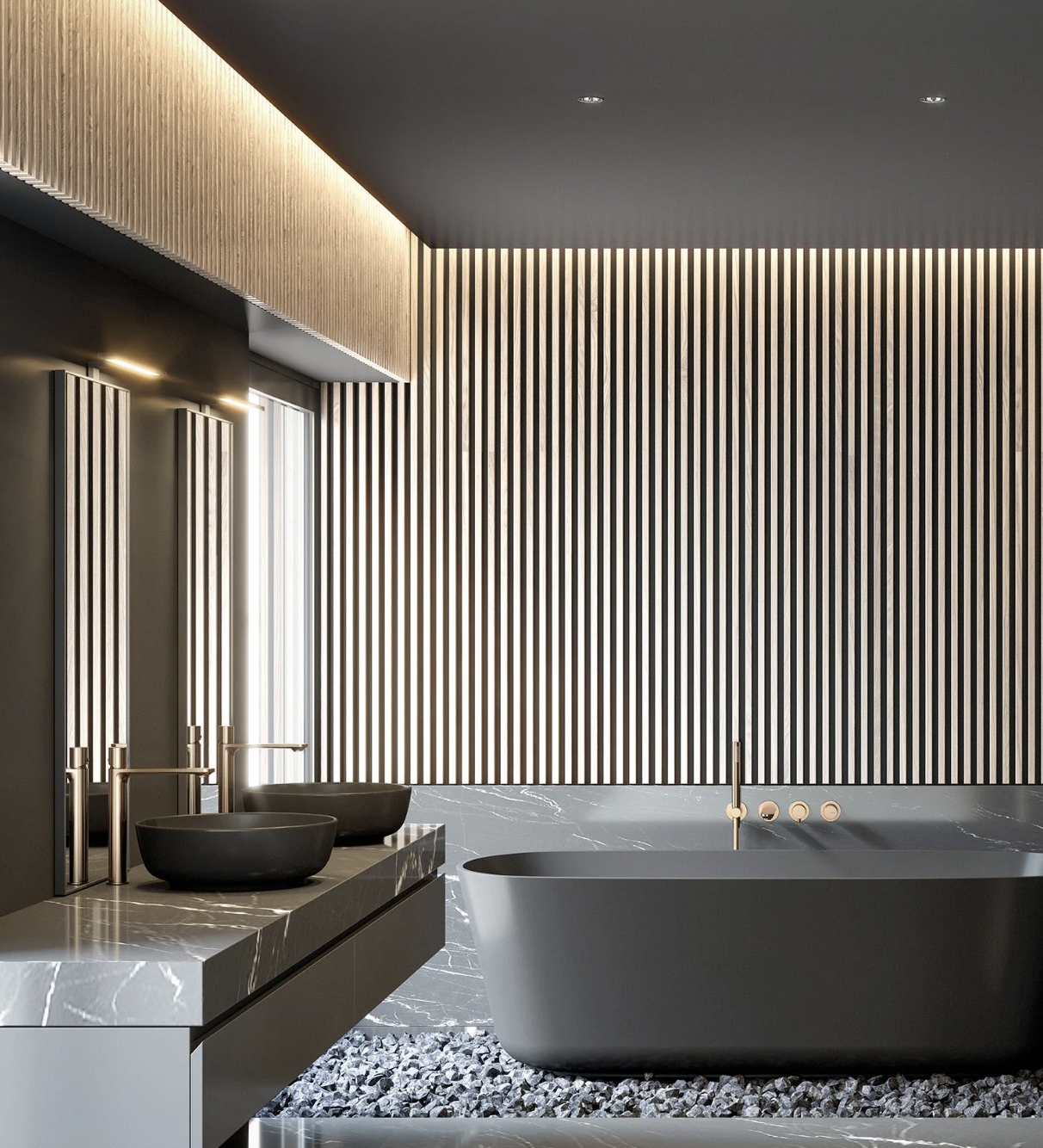 Şık ve Modern Banyo Tasarımları
