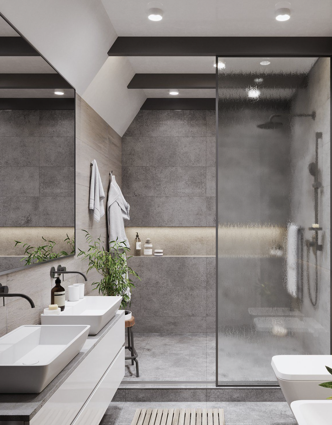 Şık ve Modern Banyo Tasarımları
